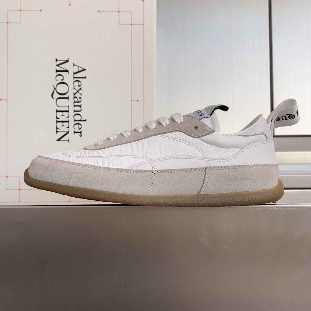 Alexander McQueen ALEXANDER MCQUEEN/亚历山大·麦昆 EC1系列 休闲 运动鞋 德训鞋 小白鞋