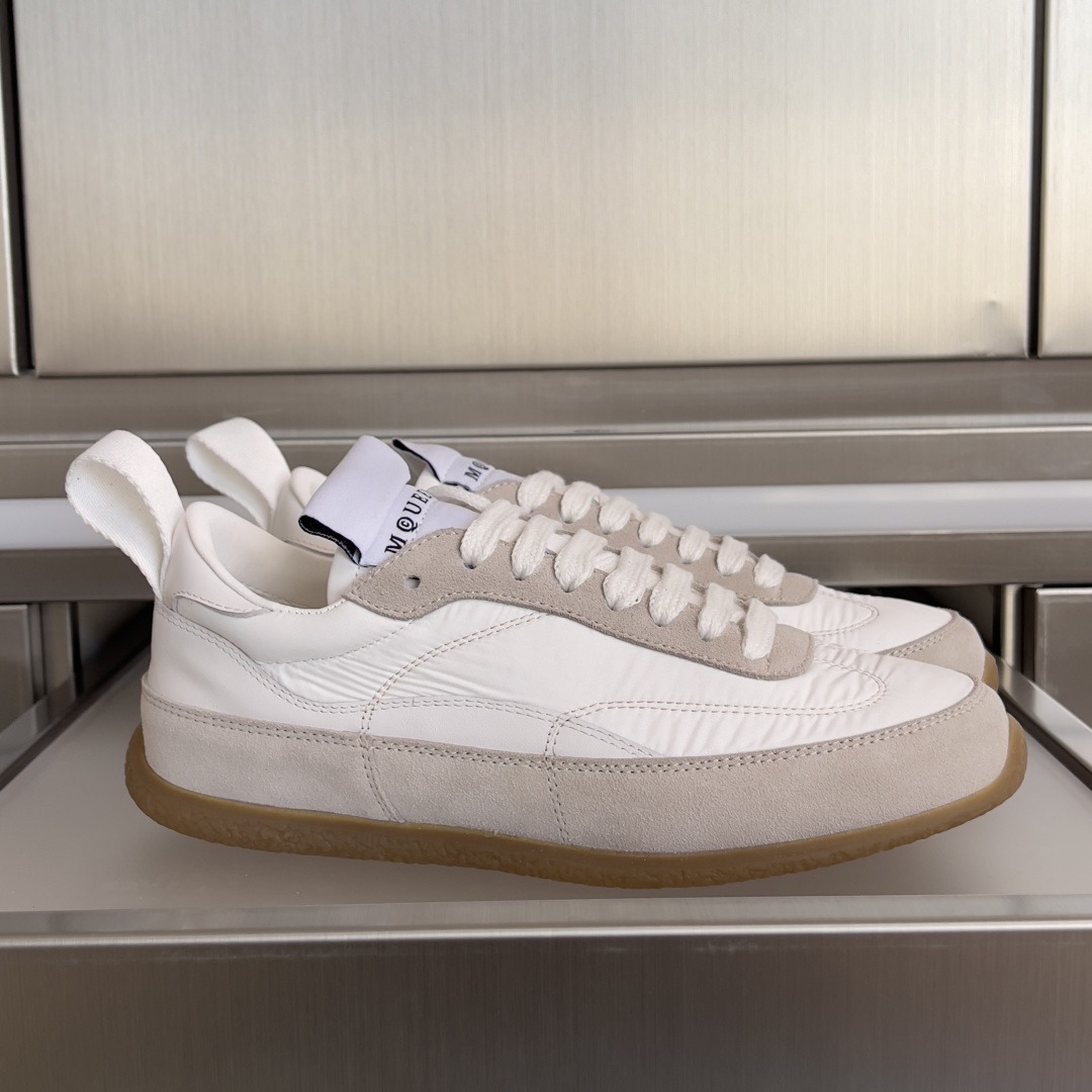 Alexander McQueen ALEXANDER MCQUEEN/亚历山大·麦昆 EC1系列 休闲 运动鞋 德训鞋 小白鞋