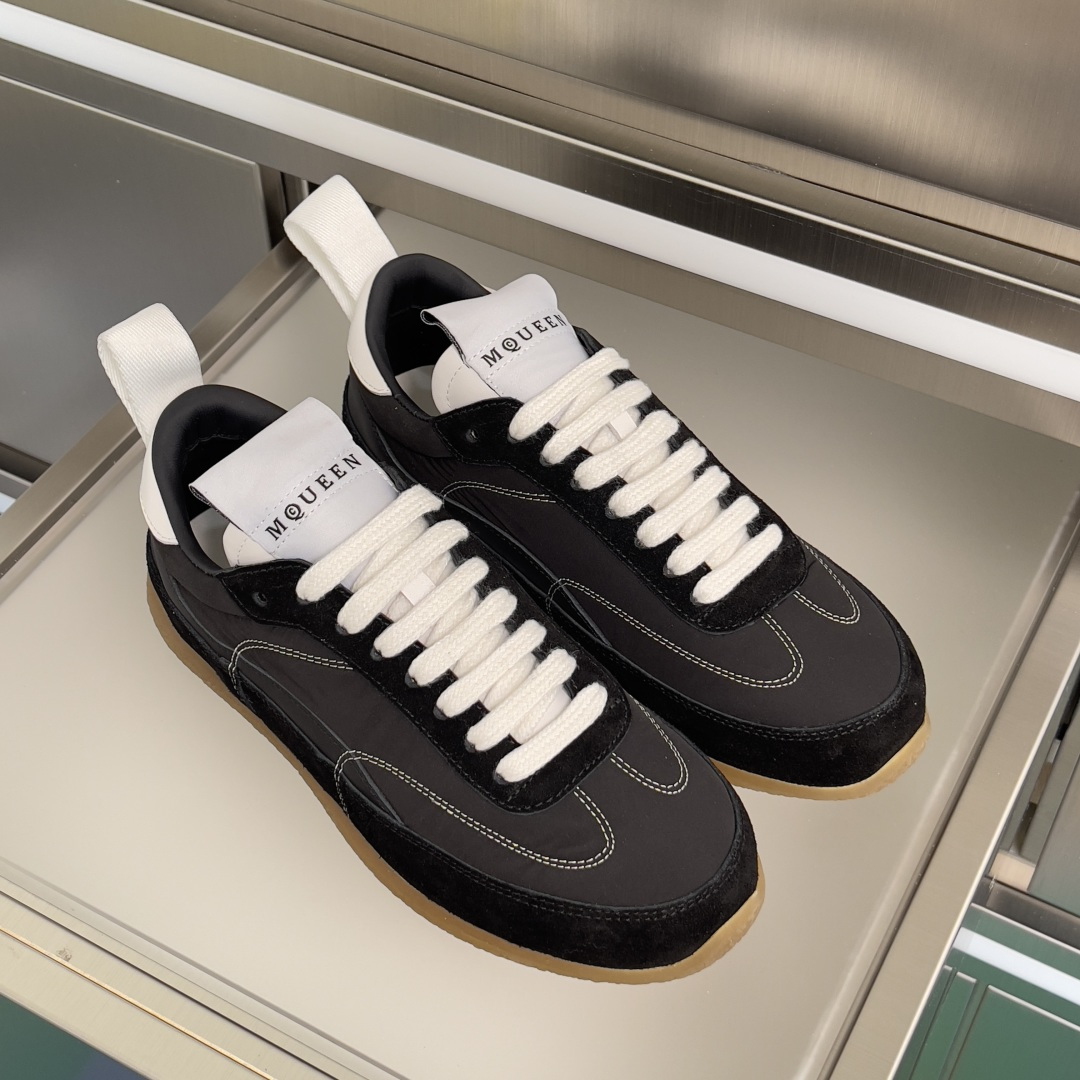 Alexander McQueen ALEXANDER MCQUEEN/亚历山大·麦昆 EC1系列 休闲 运动鞋 德训鞋 小白鞋