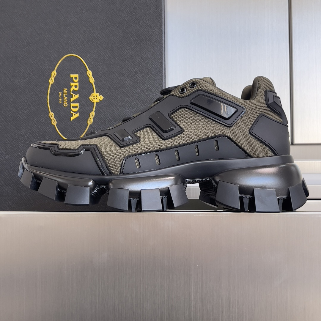 Prada Prada普拉达 P家 Cloudbust Thunder系列 齿轮 厚底 老爹鞋 休闲 运动鞋
