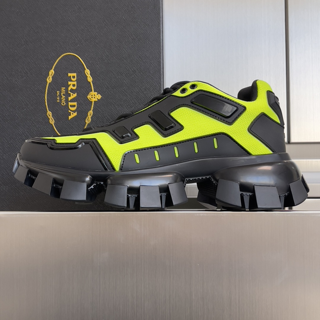 Prada Prada普拉达 P家 Cloudbust Thunder系列 齿轮 厚底 老爹鞋 休闲 运动鞋