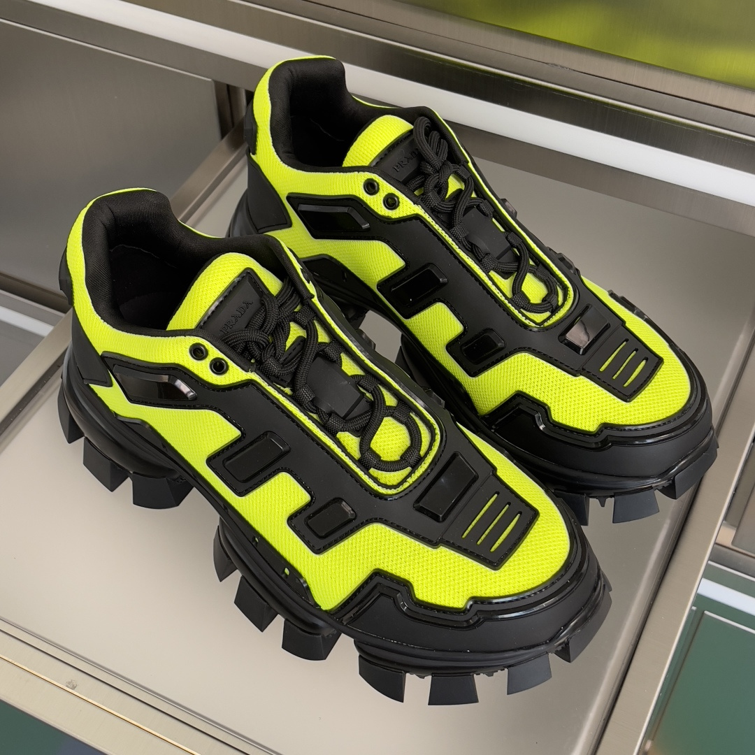 Prada Prada普拉达 P家 Cloudbust Thunder系列 齿轮 厚底 老爹鞋 休闲 运动鞋