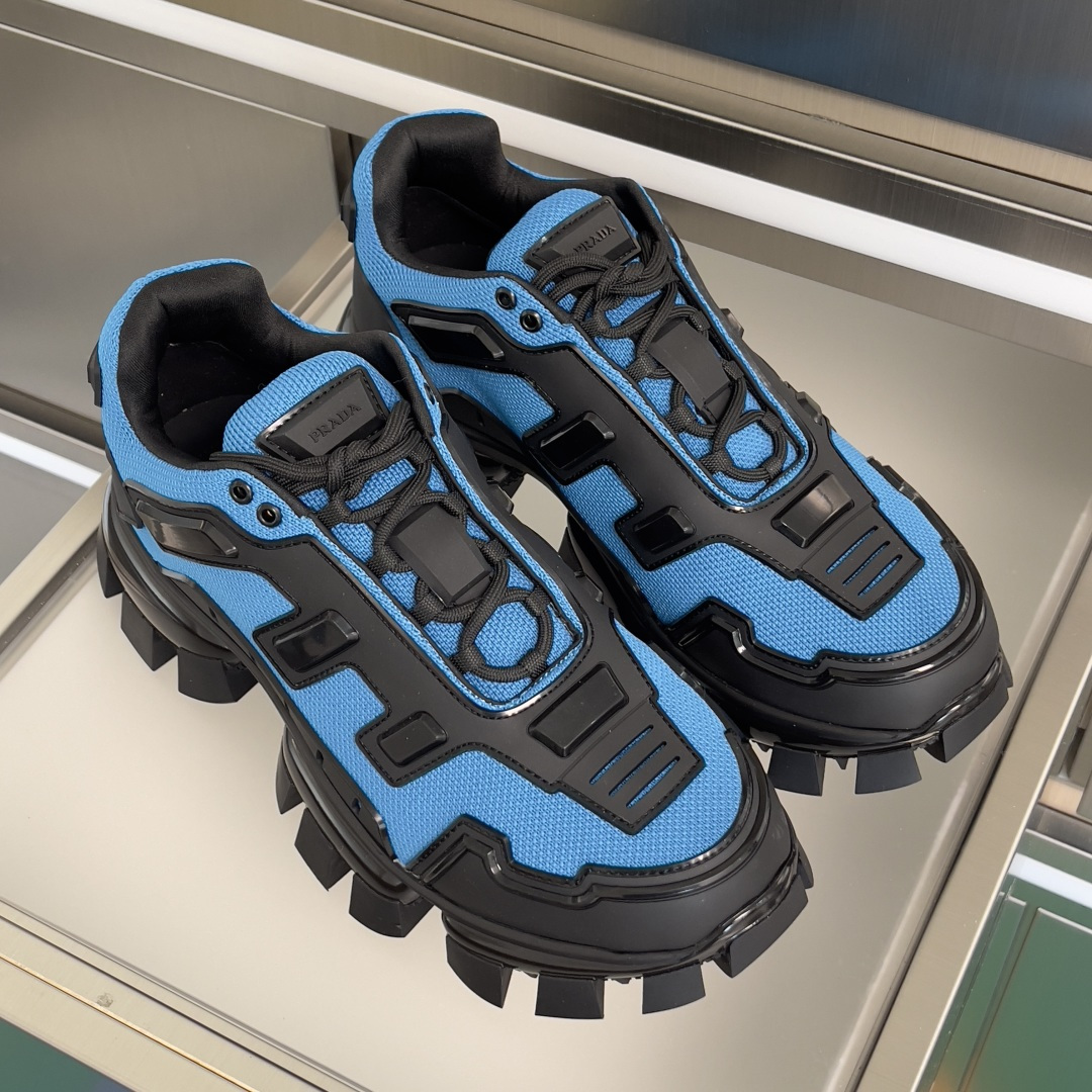 Prada Prada普拉达 P家 Cloudbust Thunder系列 齿轮 厚底 老爹鞋 休闲 运动鞋