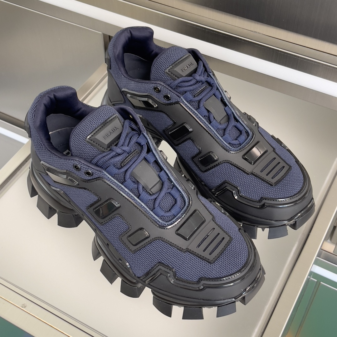 Prada Prada普拉达 P家 Cloudbust Thunder系列 齿轮 厚底 老爹鞋 休闲 运动鞋
