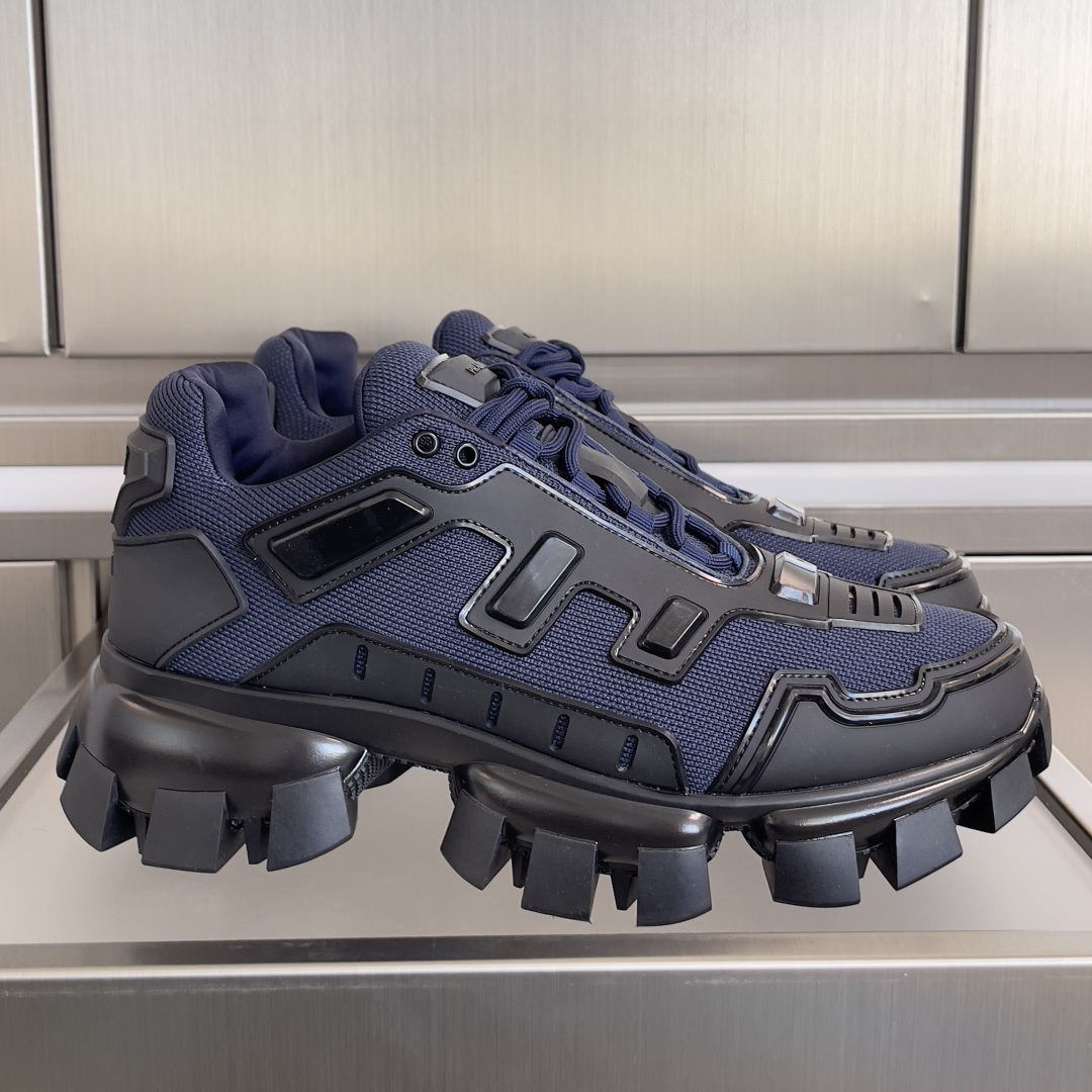 Prada Prada普拉达 P家 Cloudbust Thunder系列 齿轮 厚底 老爹鞋 休闲 运动鞋