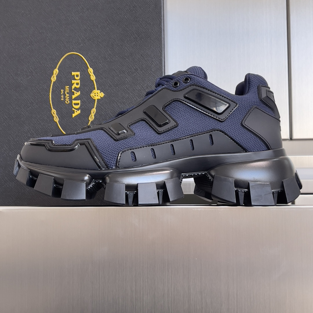Prada Prada普拉达 P家 Cloudbust Thunder系列 齿轮 厚底 老爹鞋 休闲 运动鞋