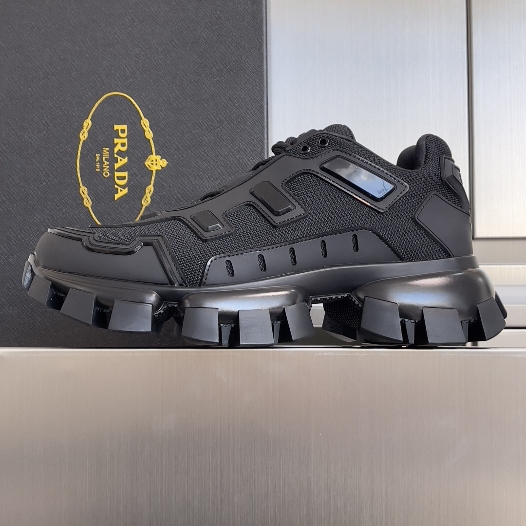 Prada Prada普拉达 P家 Cloudbust Thunder系列 齿轮 厚底 老爹鞋 休闲 运动鞋