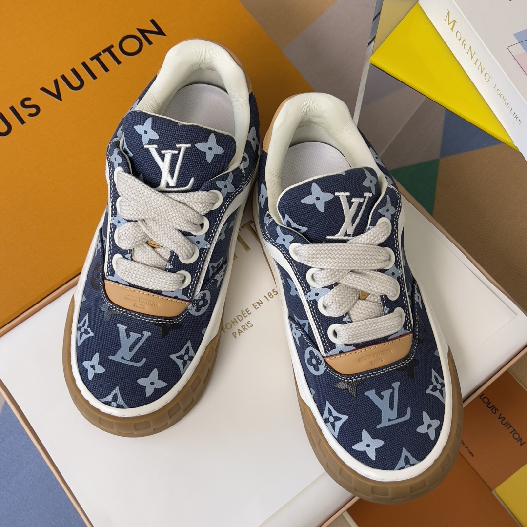 Louis Vuitton LV 路易威登 L家 驴牌Tilted系列 走秀款 厚底 休闲 运动鞋 滑板鞋