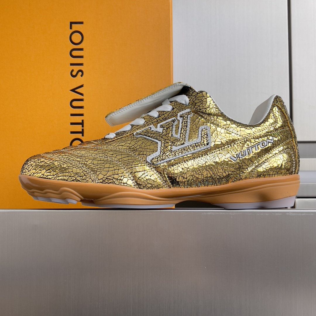 Louis Vuitton LV路易威登L家 驴牌 最新Footprint系列 足球运动鞋 休闲 跑鞋