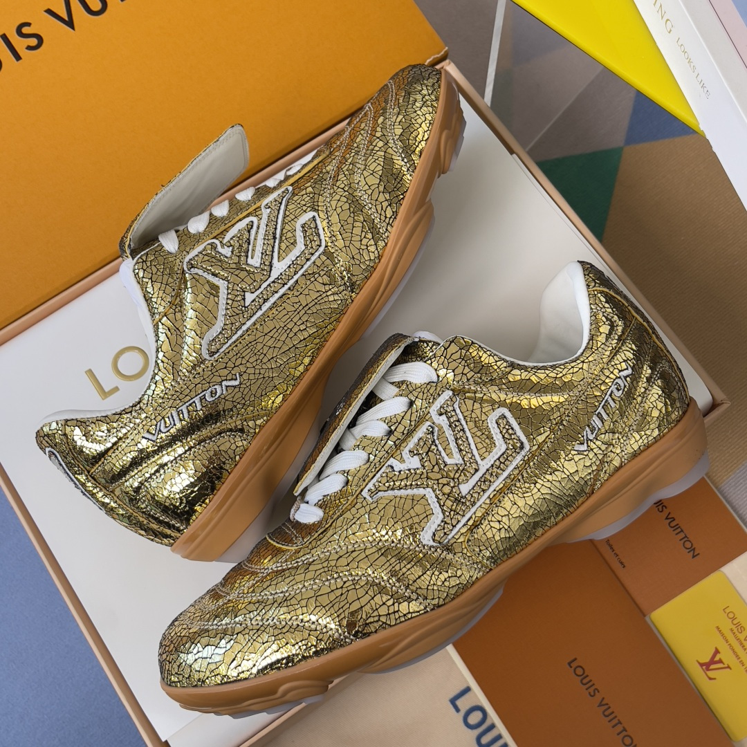 Louis Vuitton LV路易威登L家 驴牌 最新Footprint系列 足球运动鞋 休闲 跑鞋