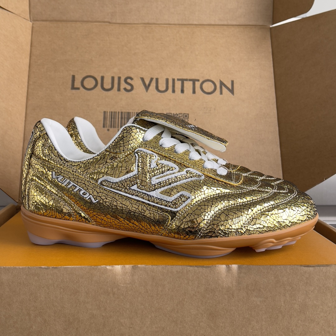 Louis Vuitton LV路易威登L家 驴牌 最新Footprint系列 足球运动鞋 休闲 跑鞋