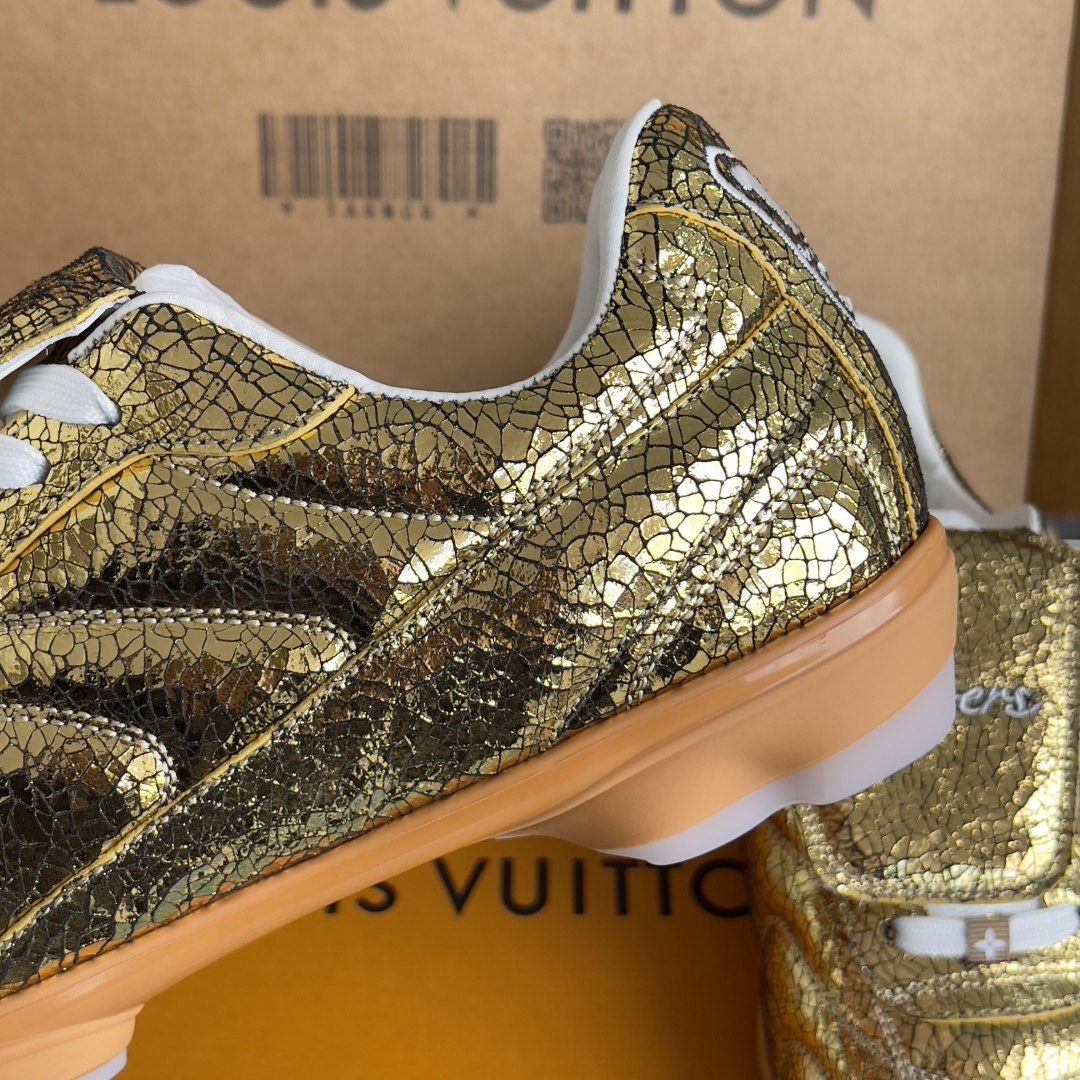 Louis Vuitton LV路易威登L家 驴牌 最新Footprint系列 足球运动鞋 休闲 跑鞋