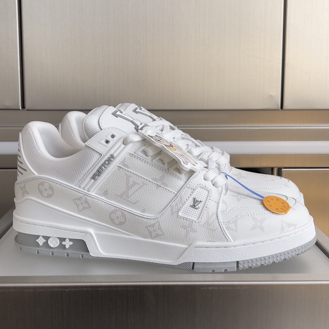 Louis Vuitton LV路易威登 驴牌 L家 Trainer系列 首尔限定 珍岛犬jindo小狗 休闲 运动鞋 滑板鞋 篮球鞋