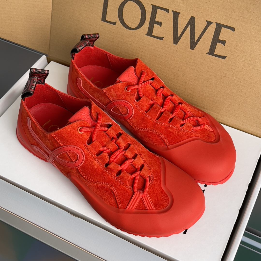 Loewe Loewe罗意威 最新26SS 走秀款 厚底 休闲 运动鞋 德训鞋 阿甘鞋