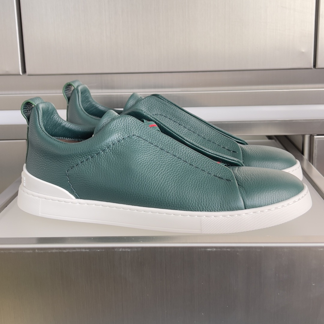 Ermenegildo Zegna ZEGNA 杰尼亚 Triple Stitch™ SECONDSKIN系列 男士 休闲 运动鞋 滑板鞋 小白鞋
