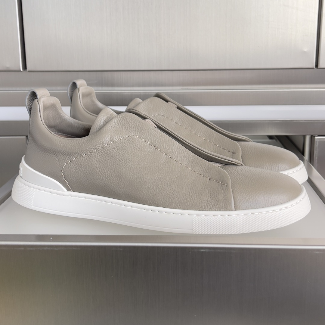 Ermenegildo Zegna ZEGNA 杰尼亚 Triple Stitch™ SECONDSKIN系列 男士 休闲 运动鞋 滑板鞋 小白鞋