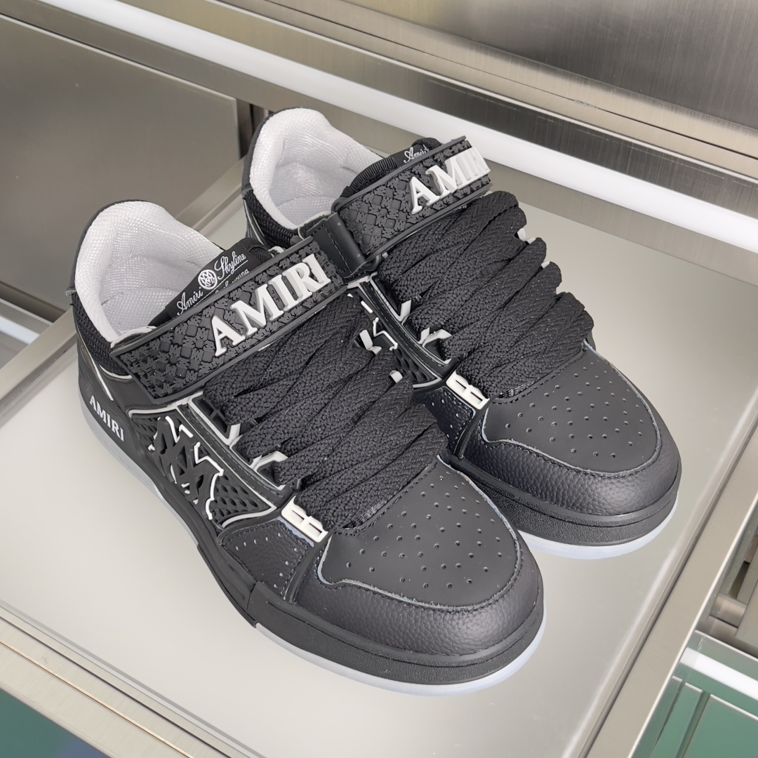 Amiri AMIRI 埃米尔 最新MA Skyline系列 厚底 魔术贴 休闲 运动鞋 篮球鞋 板鞋