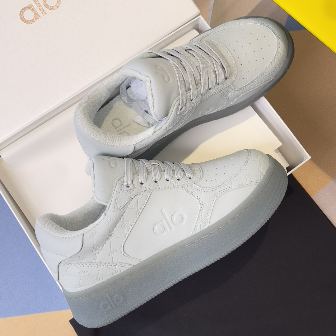 Alexander McQueen Alo Yoga 最新Recovery Mode系列 厚底 休闲 运动鞋 小白鞋