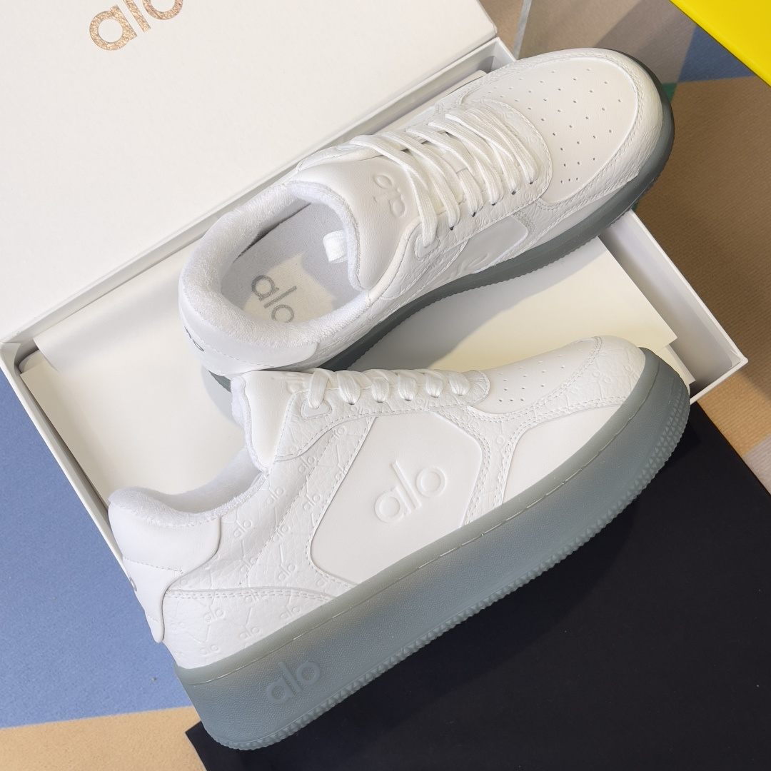 Alexander McQueen Alo Yoga 最新Recovery Mode系列 厚底 休闲 运动鞋 小白鞋