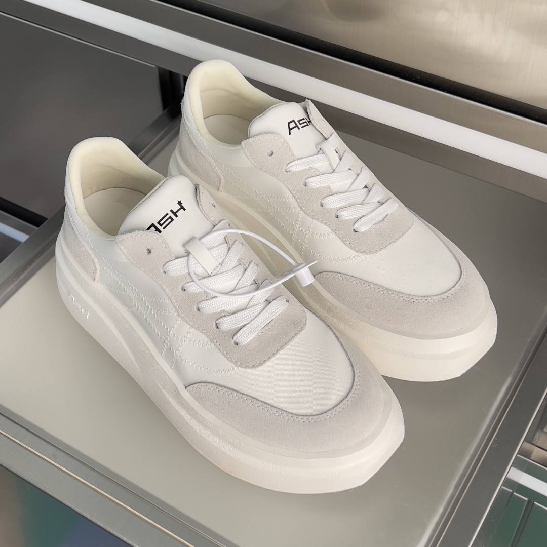Alexander McQueen ASH YOUTH（云轨）厚底 增高 松糕鞋 休闲 运动鞋 小白鞋