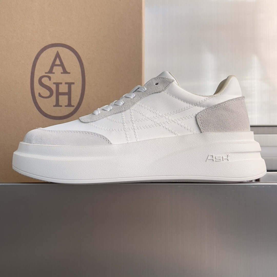 Alexander McQueen ASH YOUTH（云轨）厚底 增高 松糕鞋 休闲 运动鞋 小白鞋