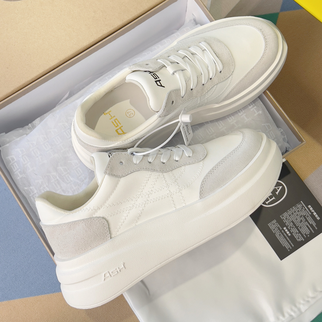 Alexander McQueen ASH YOUTH（云轨）厚底 增高 松糕鞋 休闲 运动鞋 小白鞋