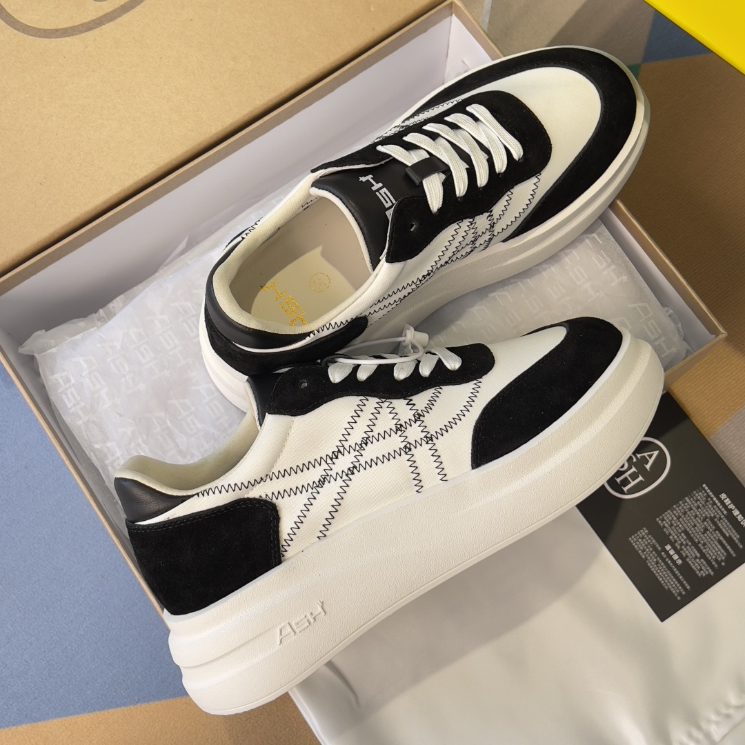 Alexander McQueen ASH YOUTH（云轨）厚底 增高 松糕鞋 休闲 运动鞋 小白鞋