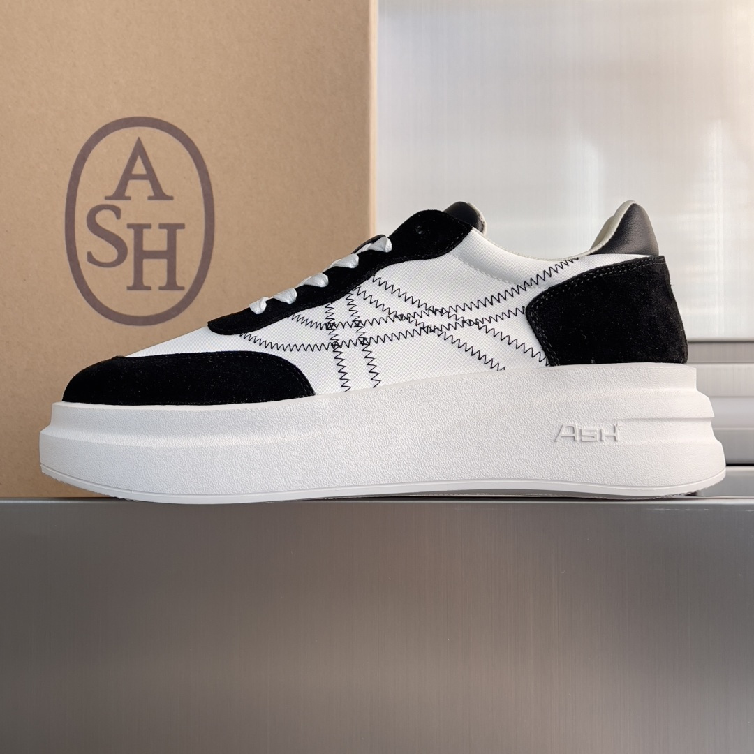 Alexander McQueen ASH YOUTH（云轨）厚底 增高 松糕鞋 休闲 运动鞋 小白鞋