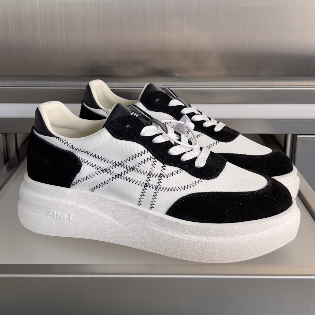 Alexander McQueen ASH YOUTH（云轨）厚底 增高 松糕鞋 休闲 运动鞋 小白鞋