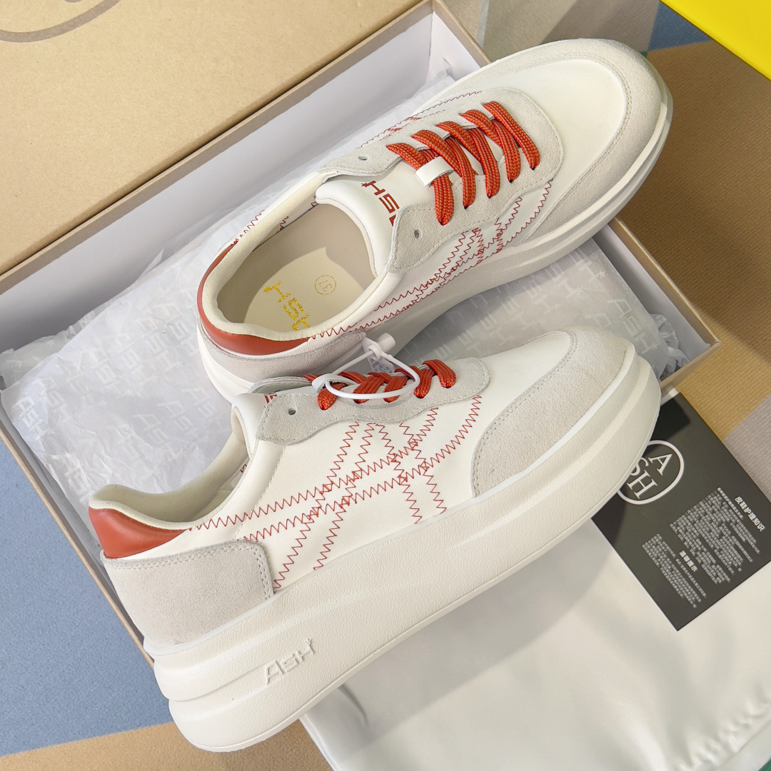 Alexander McQueen ASH YOUTH（云轨）厚底 增高 松糕鞋 休闲 运动鞋 小白鞋