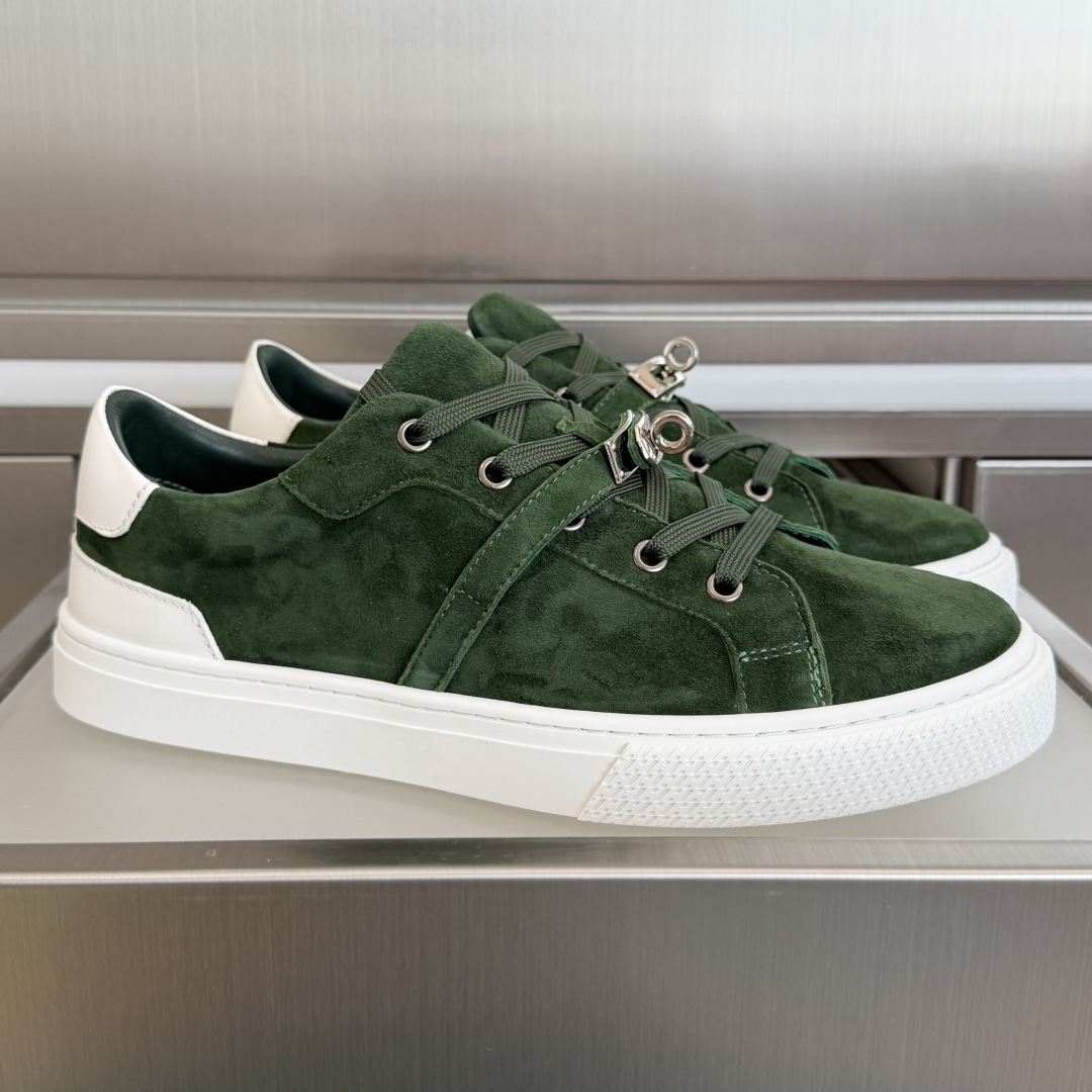 Hermès Hermes爱马仕 H家 Day系列 Kelly扣 休闲 运动鞋 小白鞋