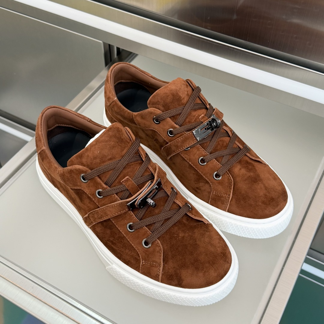 Hermès Hermes爱马仕 H家 Day系列 Kelly扣 休闲 运动鞋 小白鞋
