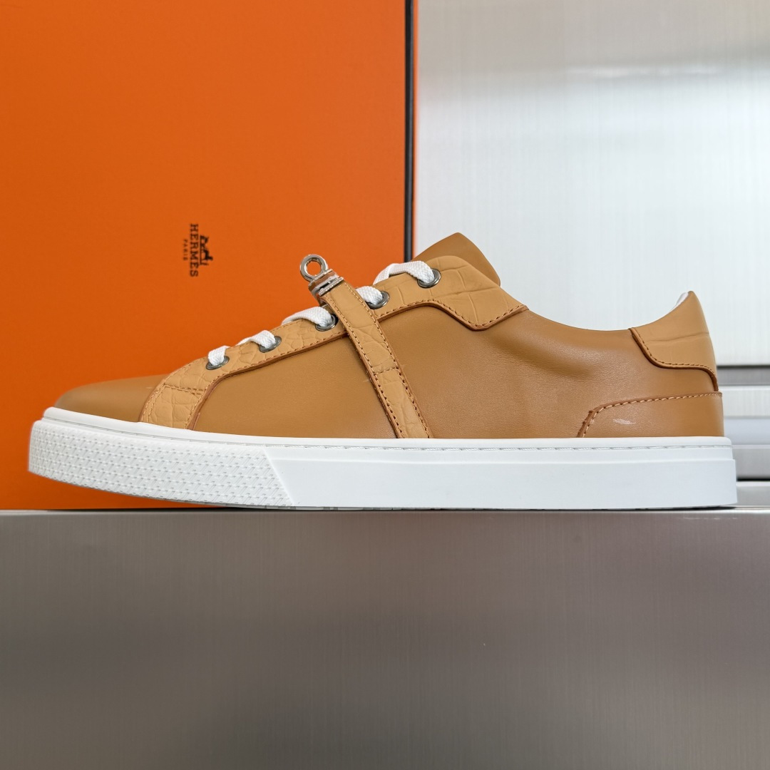 Hermès Hermes爱马仕 H家 Day系列 Kelly扣 休闲 运动鞋 小白鞋