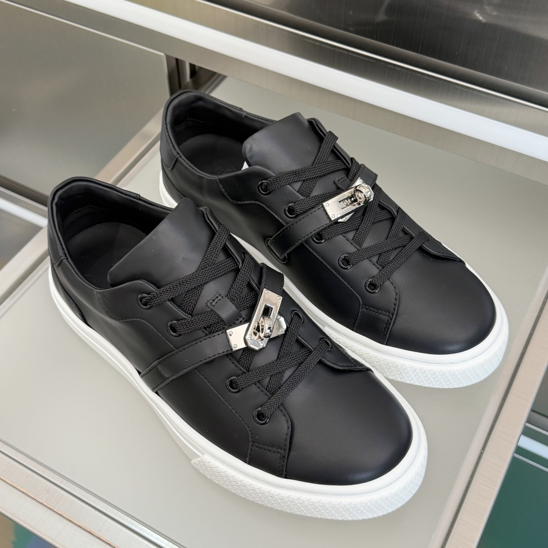 Hermès Hermes爱马仕 H家 Day系列 Kelly扣 休闲 运动鞋 小白鞋