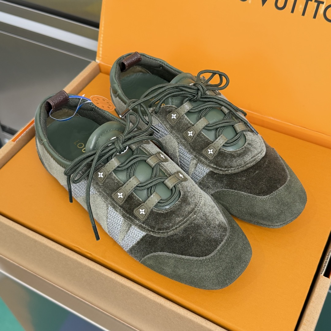 Louis Vuitton LV路易威登 L家 驴牌 最新Sneakerina系列 芭蕾运动鞋 德训鞋 休闲 平底鞋 球鞋