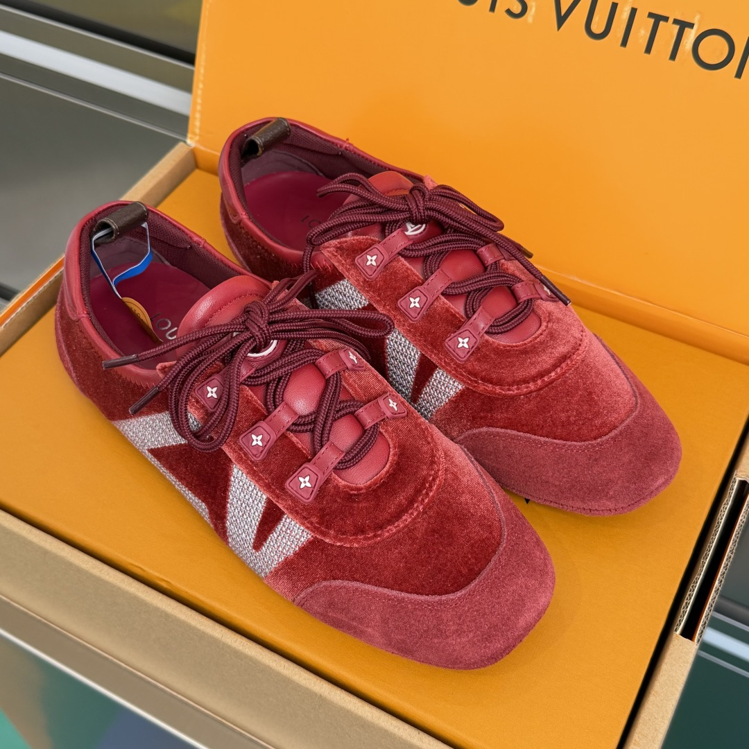 Louis Vuitton LV路易威登 L家 驴牌 最新Sneakerina系列 芭蕾运动鞋 德训鞋 休闲 平底鞋 球鞋