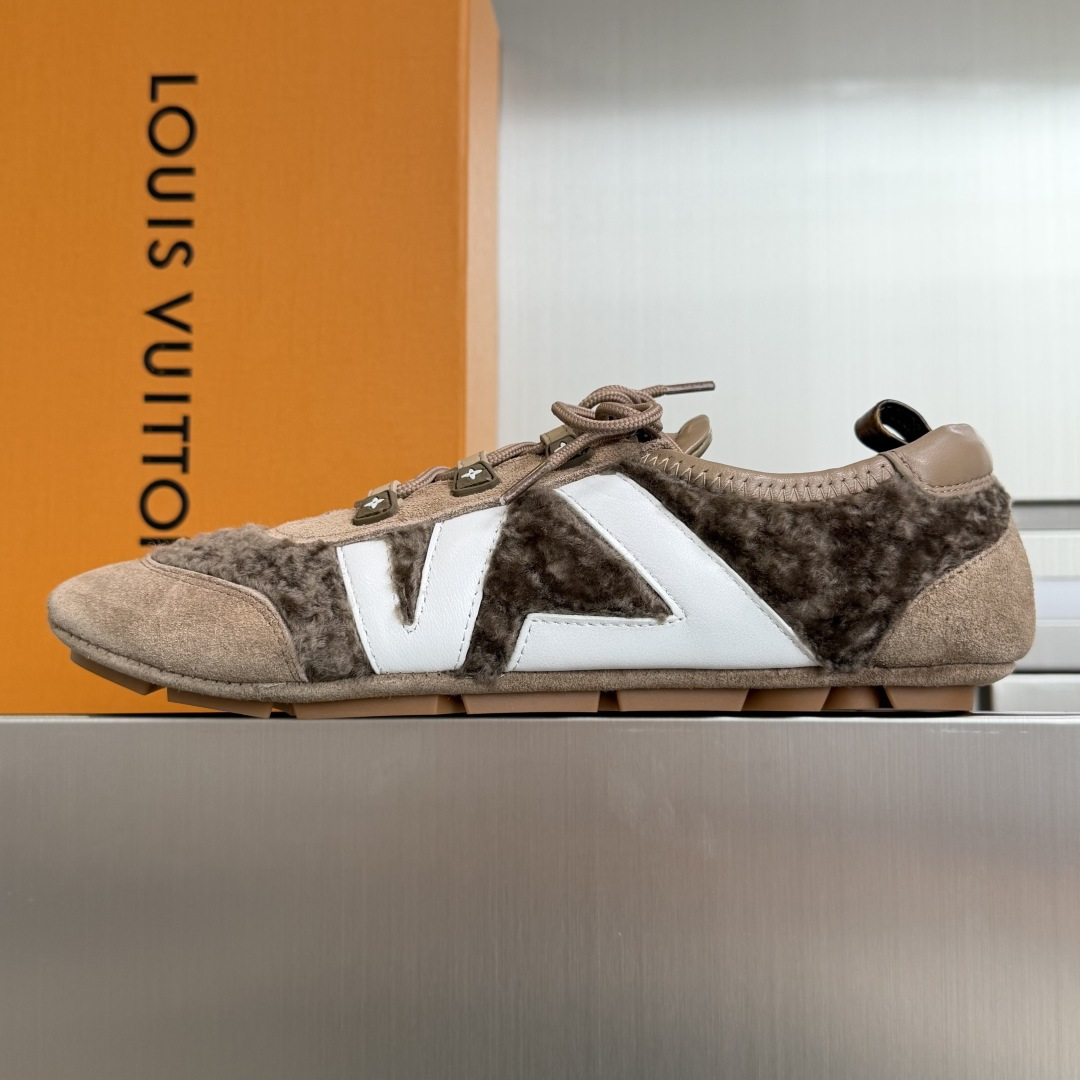 Louis Vuitton LV路易威登 L家 驴牌 最新Sneakerina系列 芭蕾运动鞋 德训鞋 休闲 平底鞋 球鞋