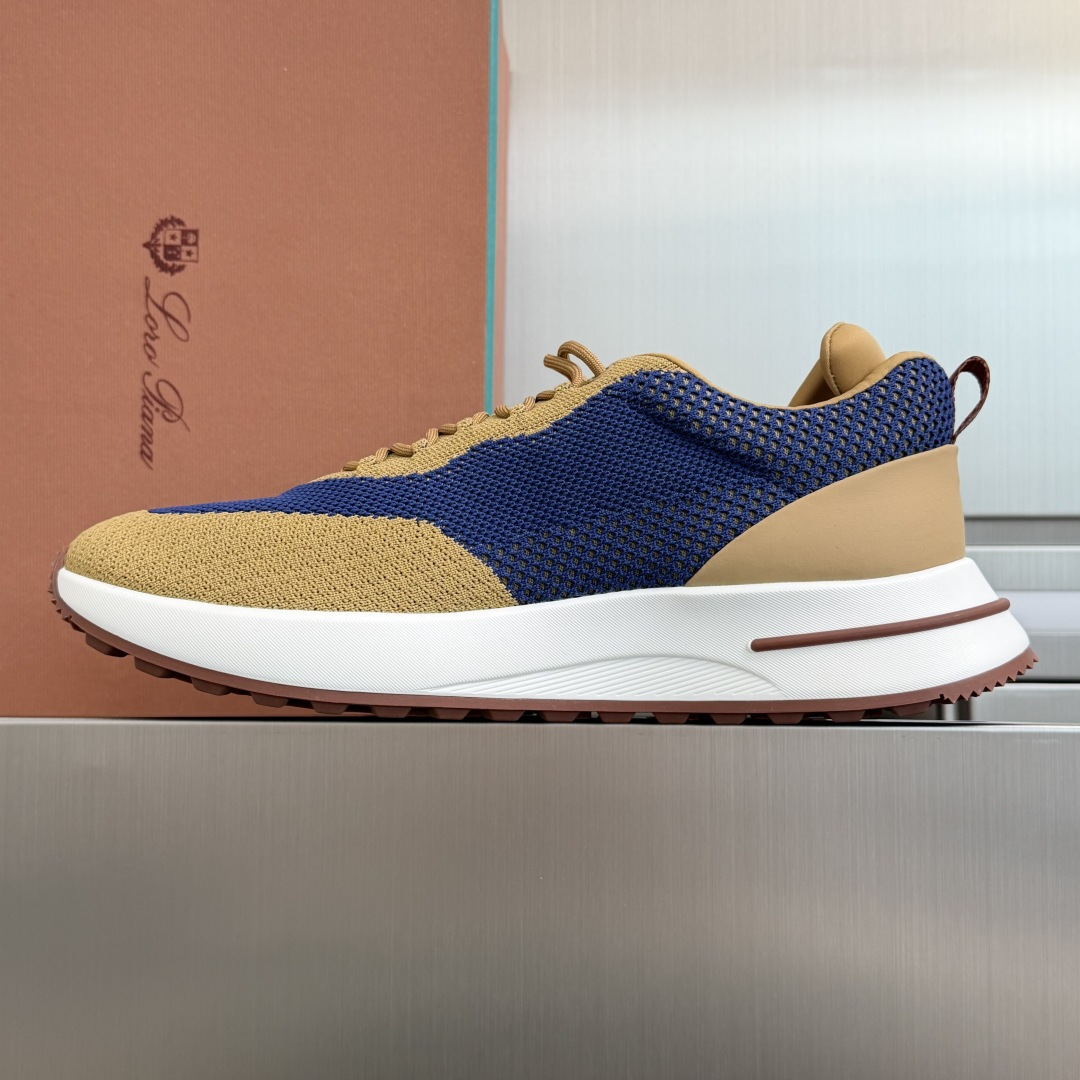 Loro Piana Loro Piana 诺悠翩雅Week End Walk系列 LP厚底 飞织 休闲 运动鞋