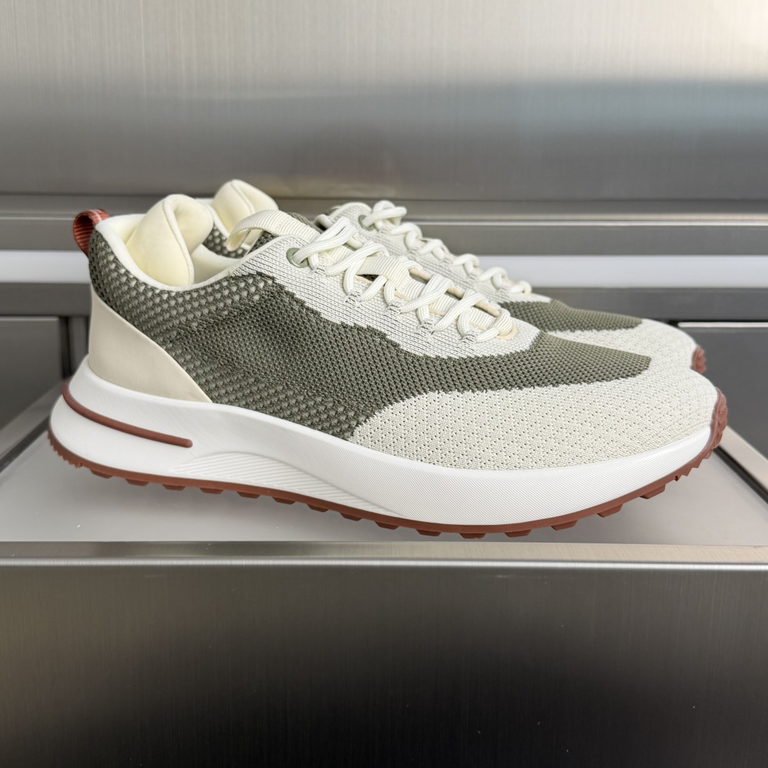 Loro Piana Loro Piana 诺悠翩雅Week End Walk系列 LP厚底 飞织 休闲 运动鞋
