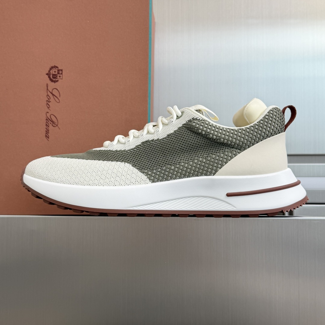 Loro Piana Loro Piana 诺悠翩雅Week End Walk系列 LP厚底 飞织 休闲 运动鞋