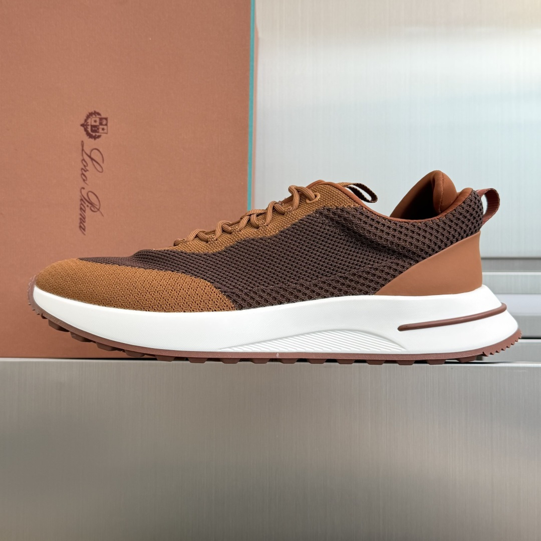 Loro Piana Loro Piana 诺悠翩雅Week End Walk系列 LP厚底 飞织 休闲 运动鞋