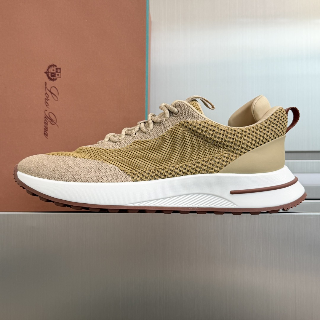 Loro Piana Loro Piana 诺悠翩雅Week End Walk系列 LP厚底 飞织 休闲 运动鞋