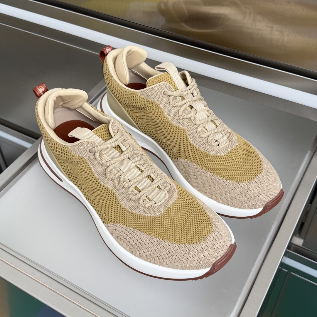 Loro Piana Loro Piana 诺悠翩雅Week End Walk系列 LP厚底 飞织 休闲 运动鞋