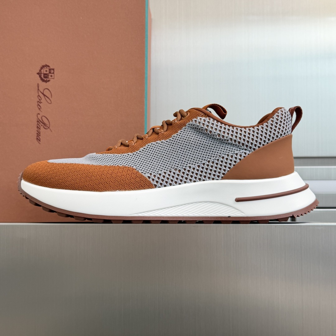Loro Piana Loro Piana 诺悠翩雅Week End Walk系列 LP厚底 飞织 休闲 运动鞋