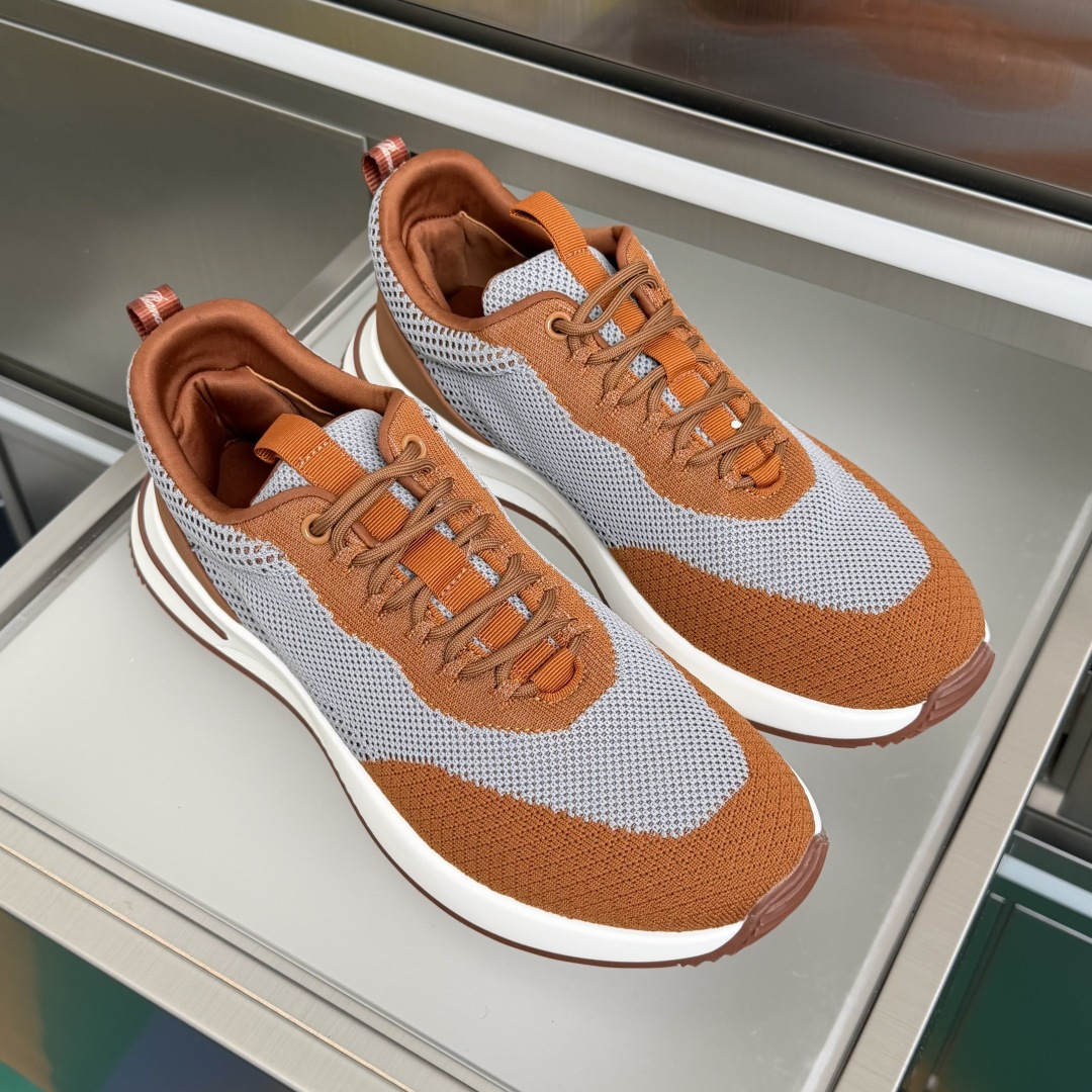 Loro Piana Loro Piana 诺悠翩雅Week End Walk系列 LP厚底 飞织 休闲 运动鞋
