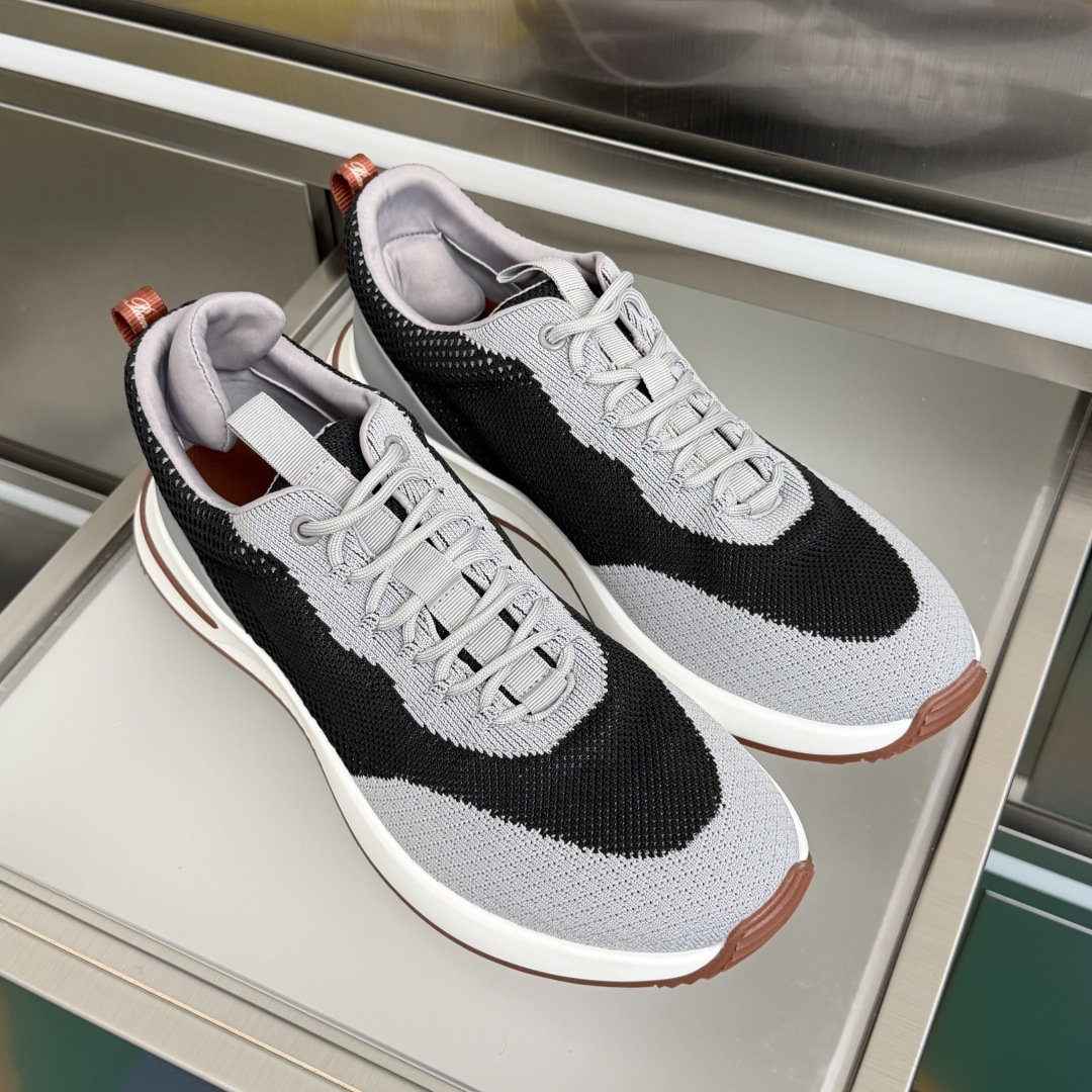 Loro Piana Loro Piana 诺悠翩雅Week End Walk系列 LP厚底 飞织 休闲 运动鞋