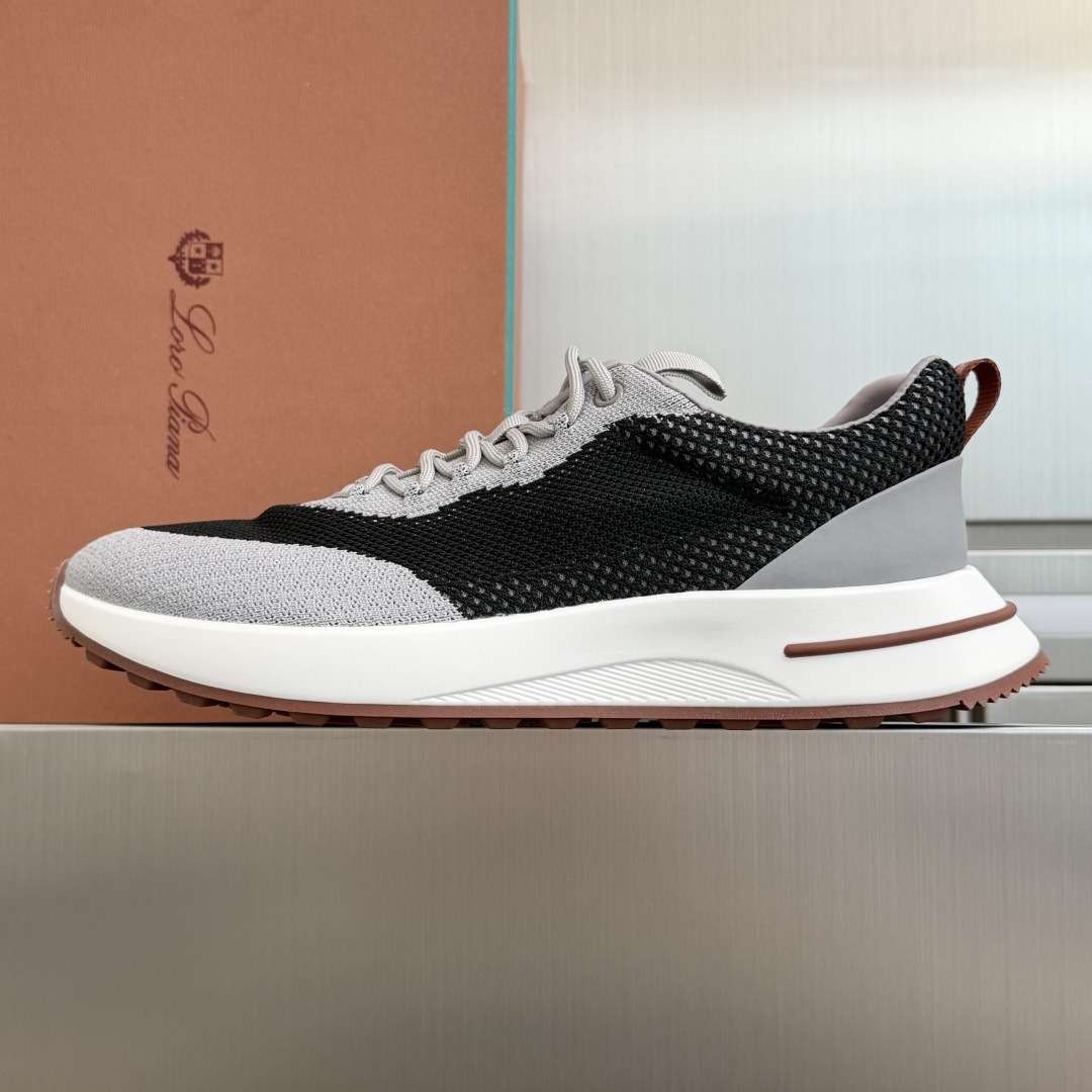Loro Piana Loro Piana 诺悠翩雅Week End Walk系列 LP厚底 飞织 休闲 运动鞋