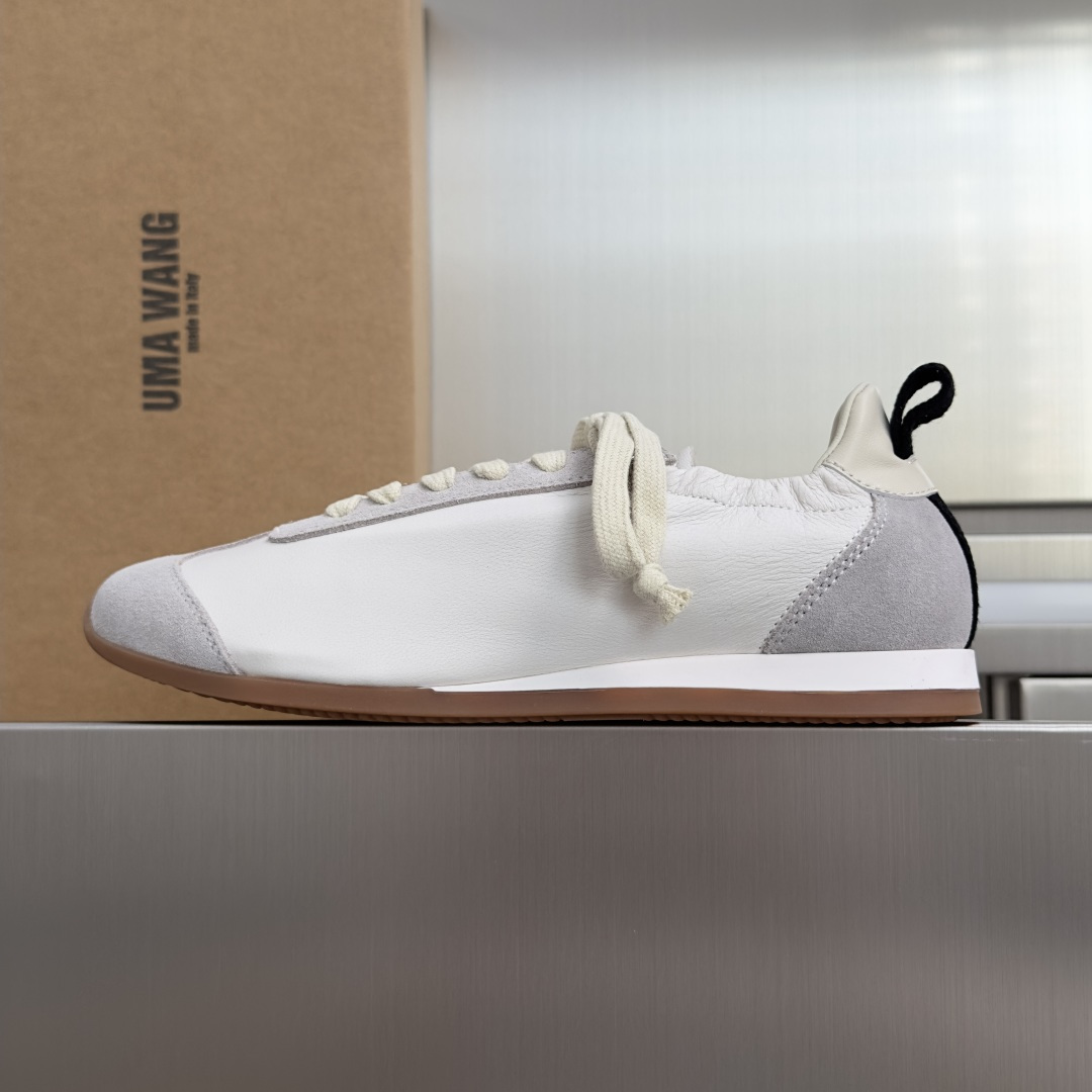 Alexander Wang UMA WANG 最新款 麂皮拼接 德训鞋 休闲 运动鞋