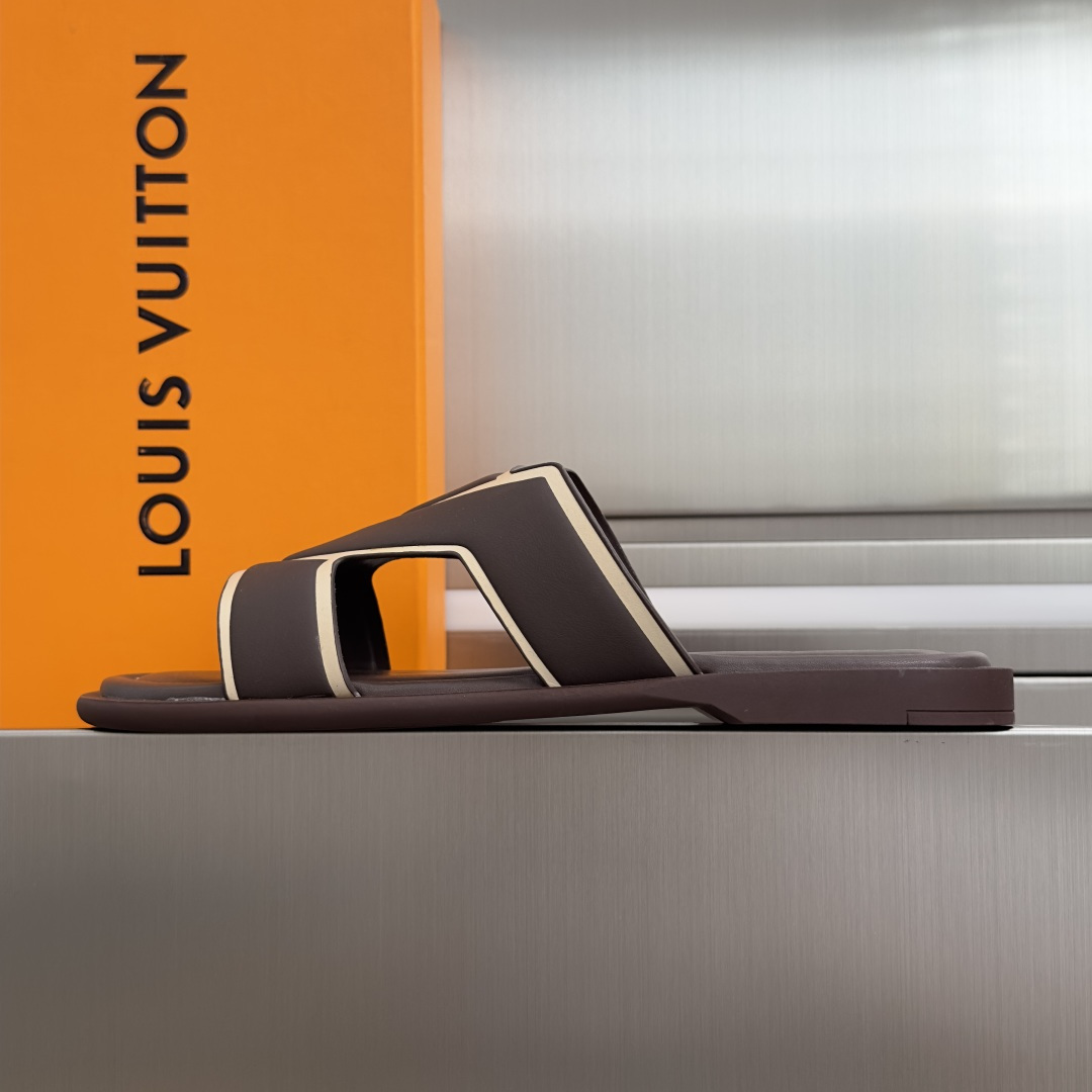 Louis Vuitton LV路易威登 L家 驴牌 最新Oasis系列 老花 凉鞋 拖鞋
