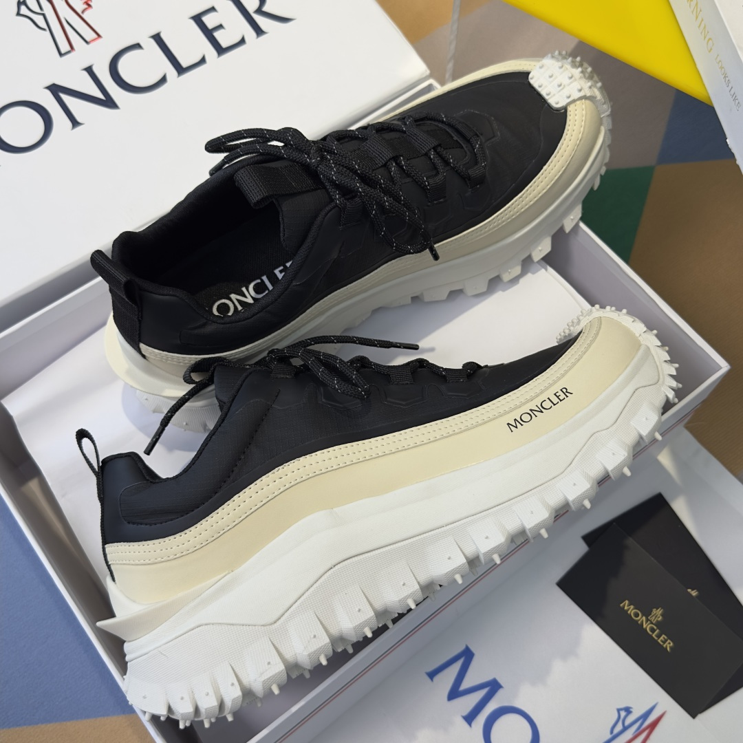 Moncler Moncler 盟可睐 Trailgrip GTX 减震抗撕裂 户外 休闲 运动鞋 老爹鞋